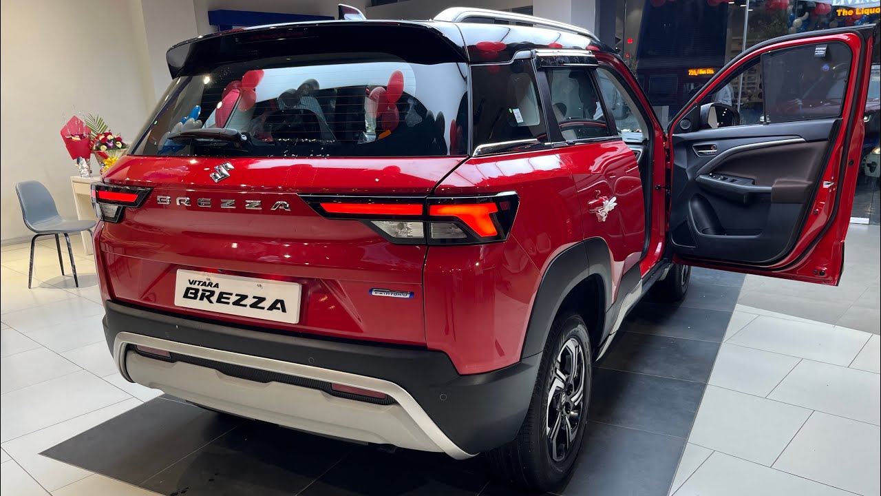 Rear profile & Boot space of Maruti Suzuki New Brezza 2022 | Sushil Nawadkar