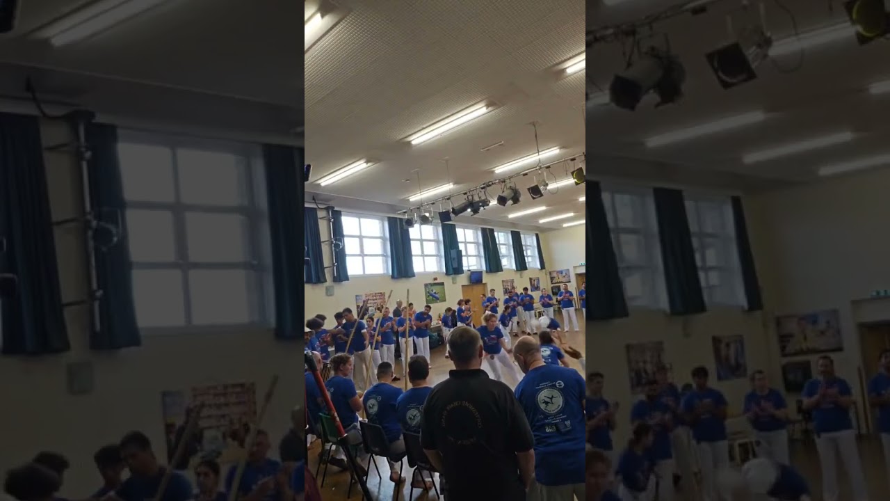 Grupo Senzala  Grantham , Inglaterra.  RODA DE CAPOEIRA