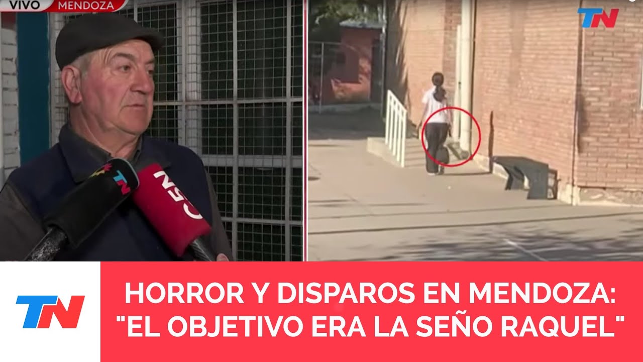MENDOZA I Habló el portero de la escuela donde una nena de 14 años fue con una pistola cargada