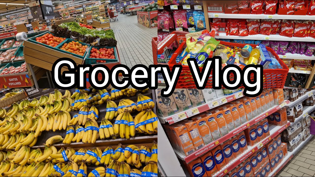 A *realistic* grocery shopping vlog, weekly essentials, life in portugal 🇵🇹