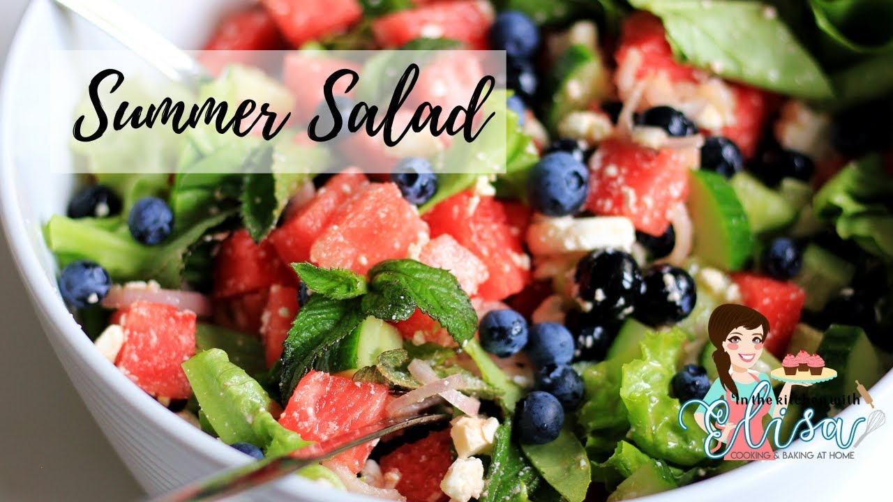 Watermelon Salad | Summer Salad Recipe