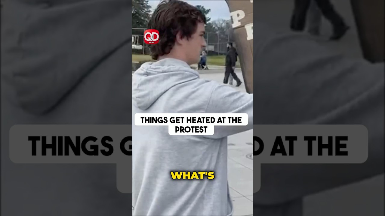 Напряженная ситуация на протесте