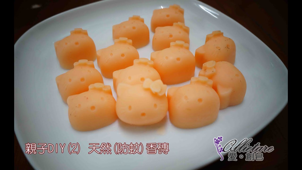 親子DIY 防蚊香磚 allietare愛創皂