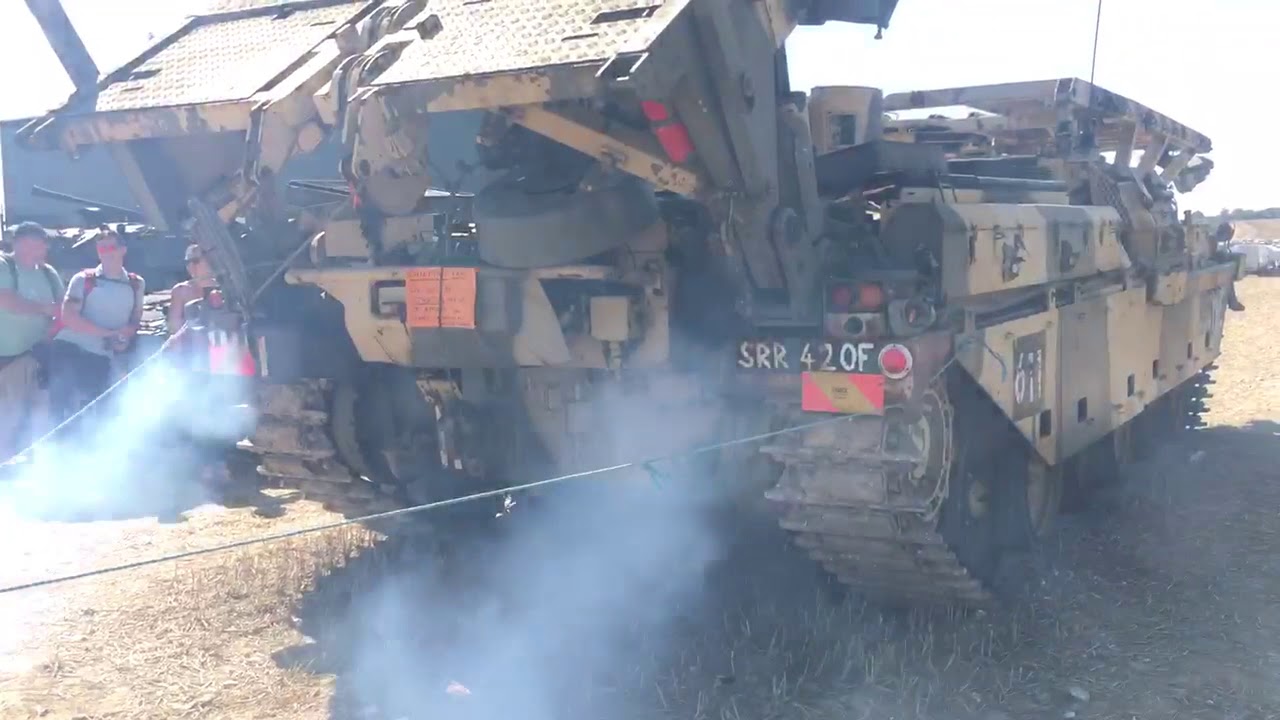 Chieftain tank engine start up