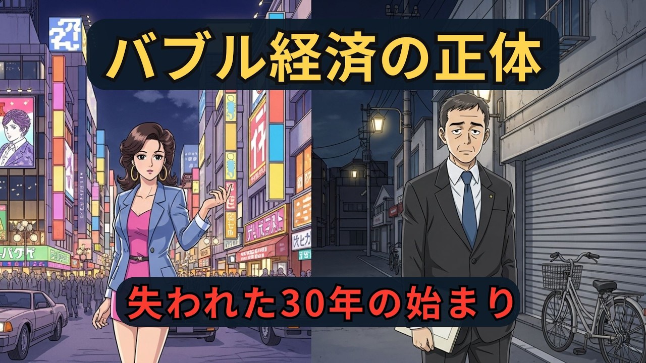 バブル経済崩壊が就職氷河期とデフレを呼んだ理由｜ざっくり解説