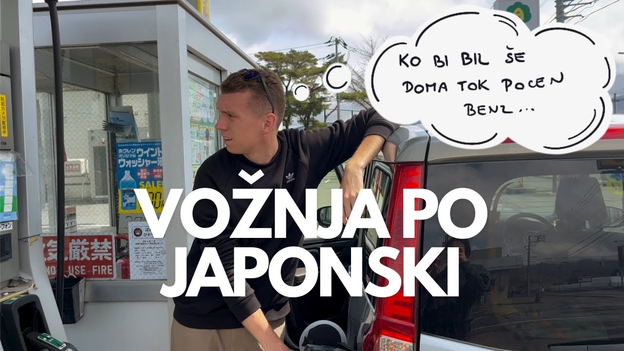 Kako je voziti po Japonski ? | Avto | Japan 🇯🇵 | Vlog 10