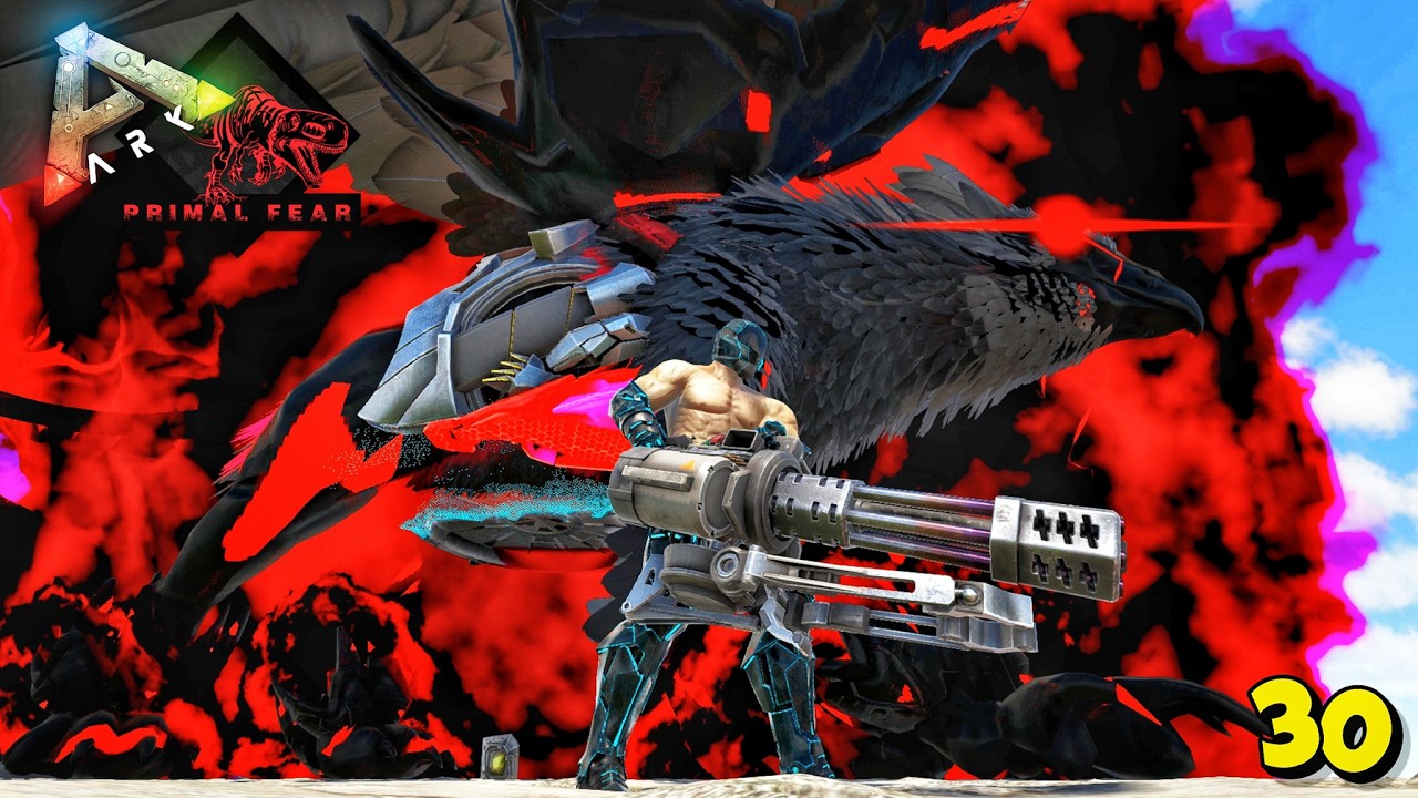Mythical Dark Griffin Tame - The Ultimate Sky Beast 🔥 ARK Primal Fear & Eternal & Mythical World #30