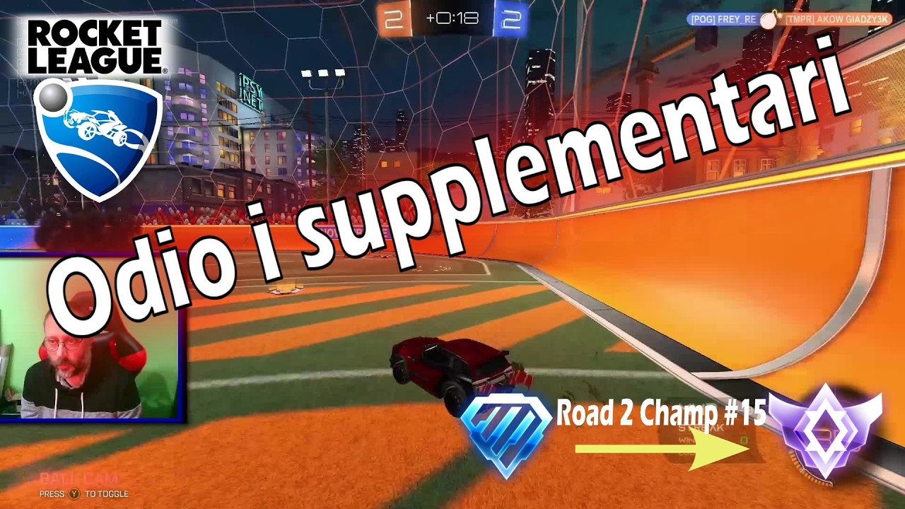 Sono allergico ai supplementari - Road 2 Champion #15 - #rocketleague #rlchamp #rl