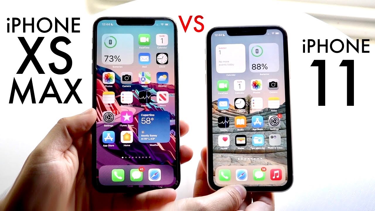 iPhone 11 против iPhone XS Max в 2022 году! (Сравнение) (Обзор)