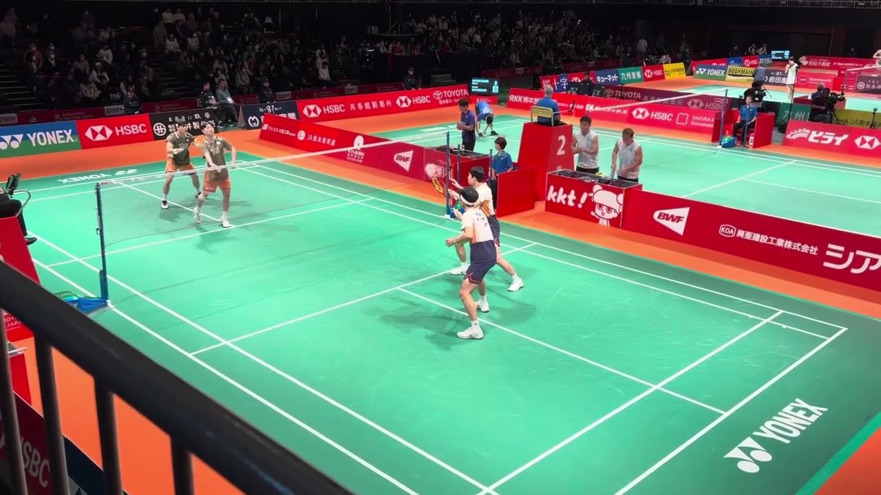 Kim Won Ho & Seo Seung Jae vs Jin Yong & Na Sung Seung 1st game, Kumamoto Masters 2025 Nice Angle!