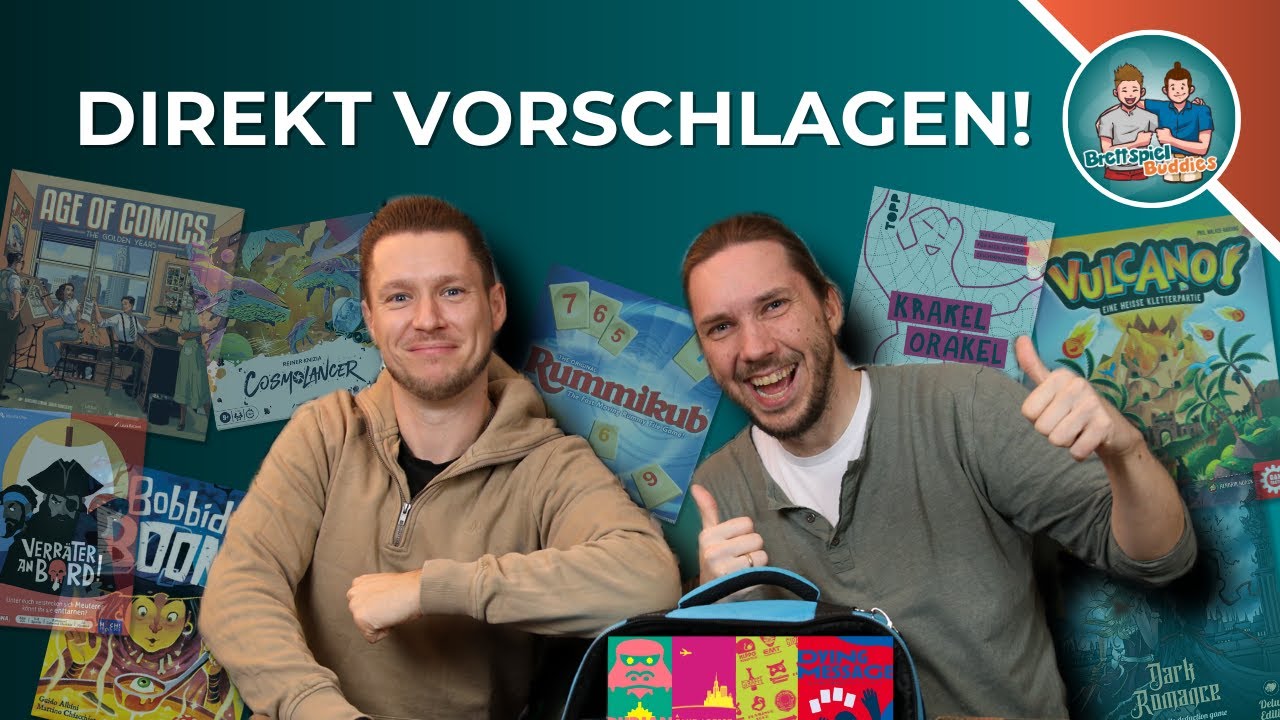 19 Kurz-Reviews in 70 Minuten - Viel positives, aber auch Totalausfälle! | Brettflash #11 - Teil 1