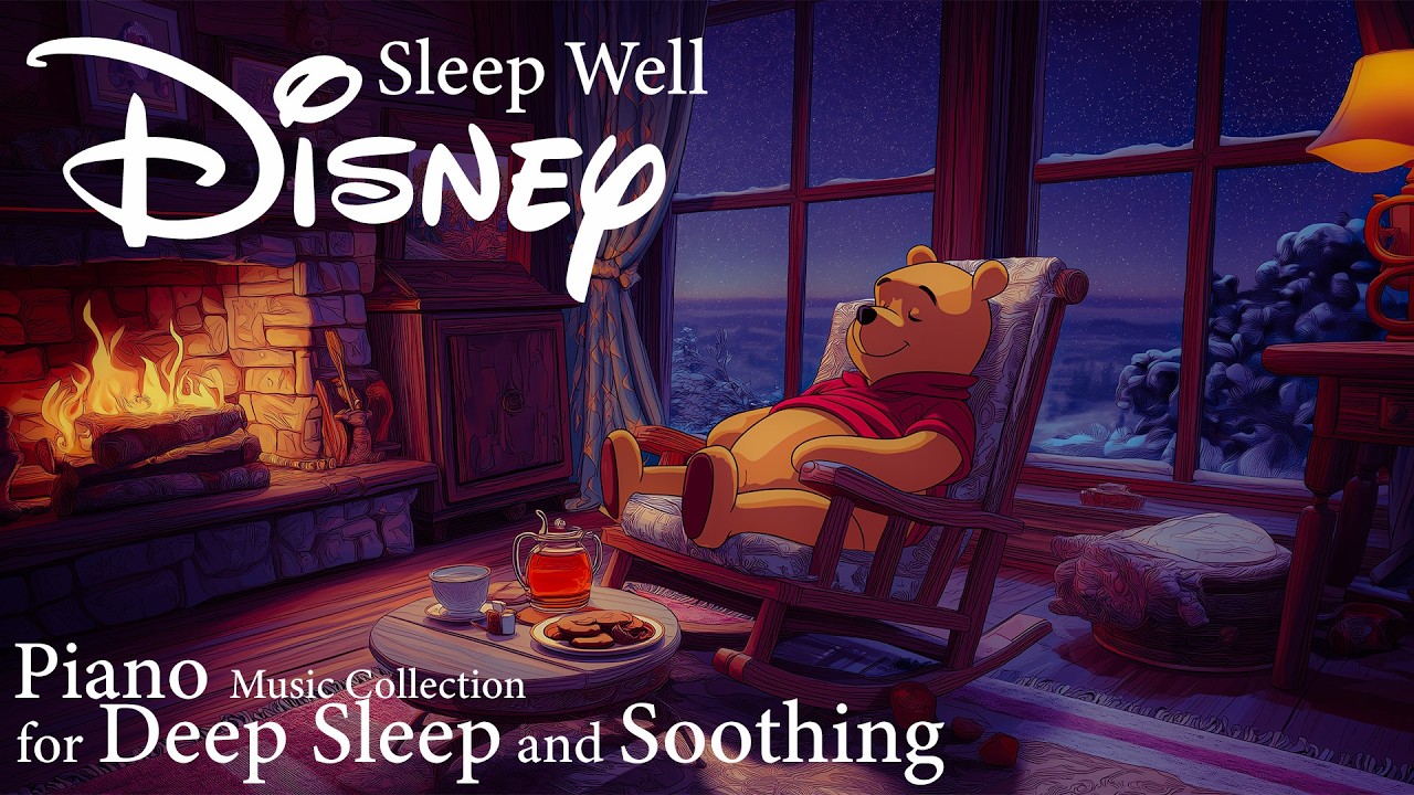 Sleep Well Piano 🧸🌙 | Cozy Honey Night Lullabies for Deep Sleep | Midnight Neighbors