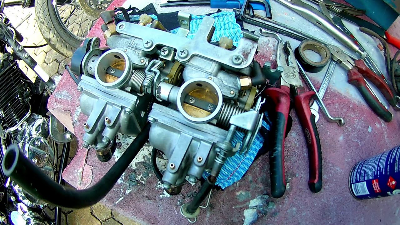 LIMPEZA DO CARBURADOR DA DRAG STAR 650.