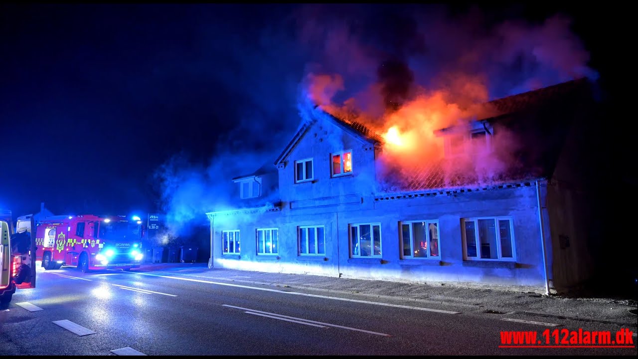 2 personer reddet ud i live. Vilstrupvej 11 i Jerlev