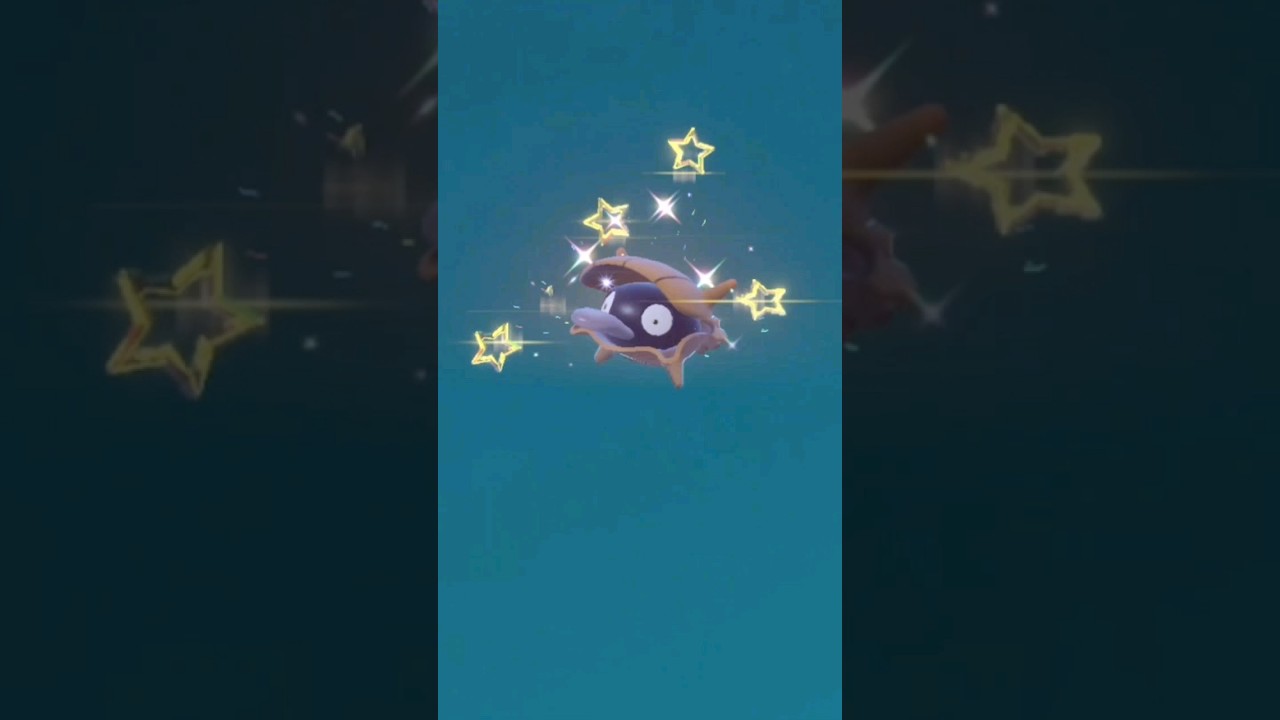 Catching and evolving Shiny Shellder