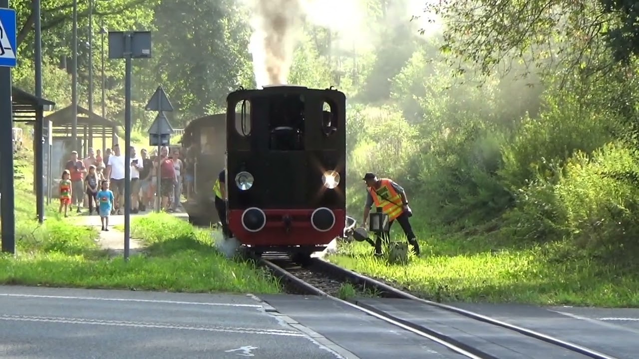 wąskotorówka w Rudach Las49 3343 Parowóz