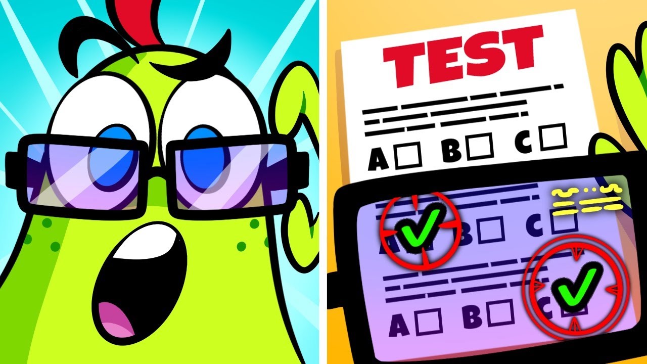 ¿Qué tipo de persona eres en la escuela? VIDA escolar por La Pareja Pera