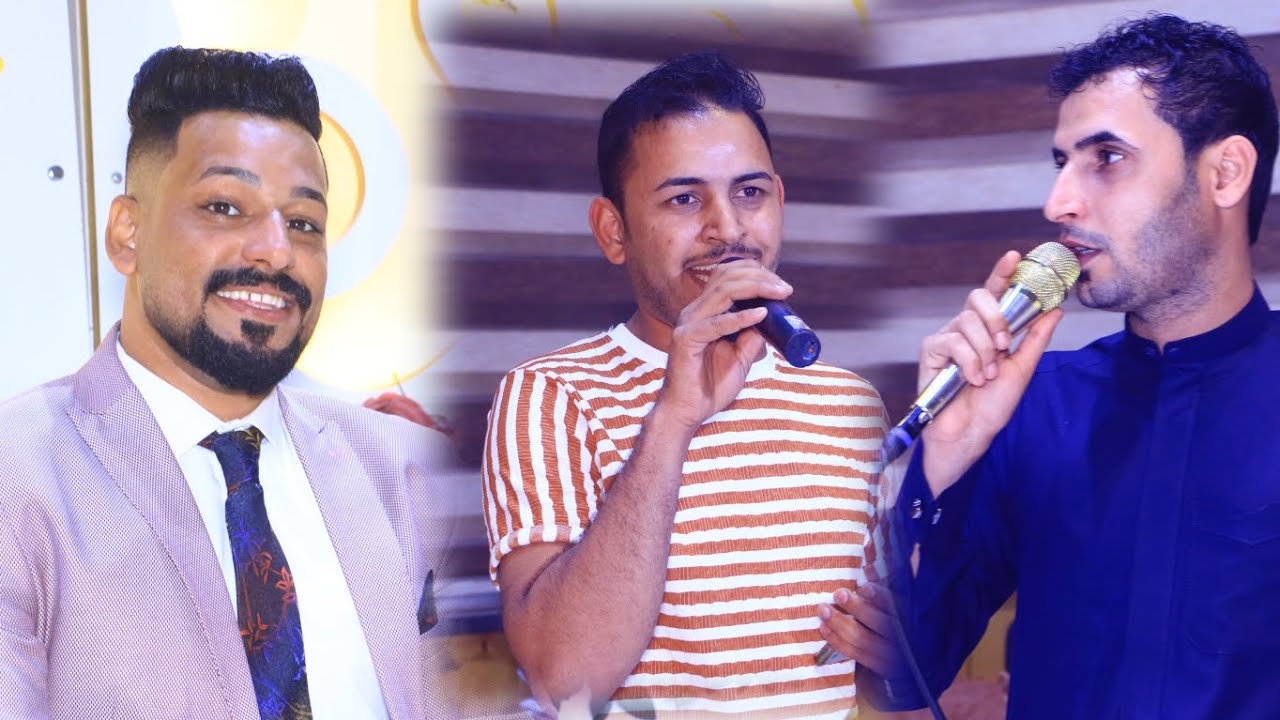 الفنان محمود شاكر بحفل زفاف الاخ حيدر . تصوير ومونتاج مرتضى الكناني