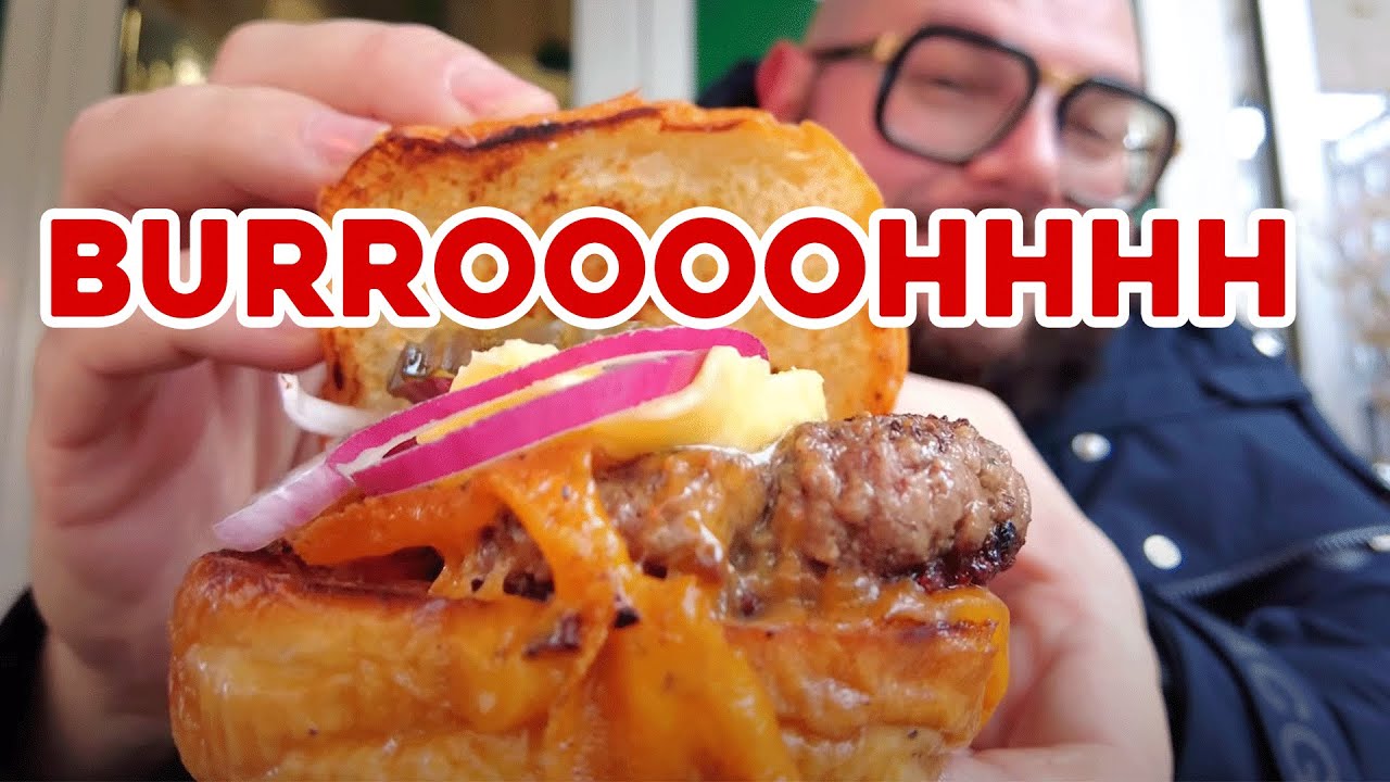 PROVO L'HAMBURGER AL BURRROOOOHHH a Copenhagen | MochoHf