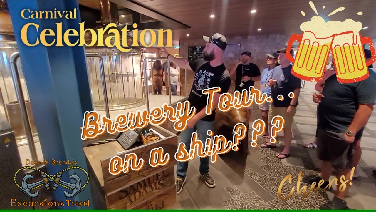 Carnival Celebration | Brewery Tour...on a ship?🍻🚢