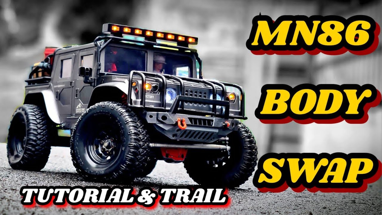 MN86 BODY SWAP (TUTORIAL & TRAIL)