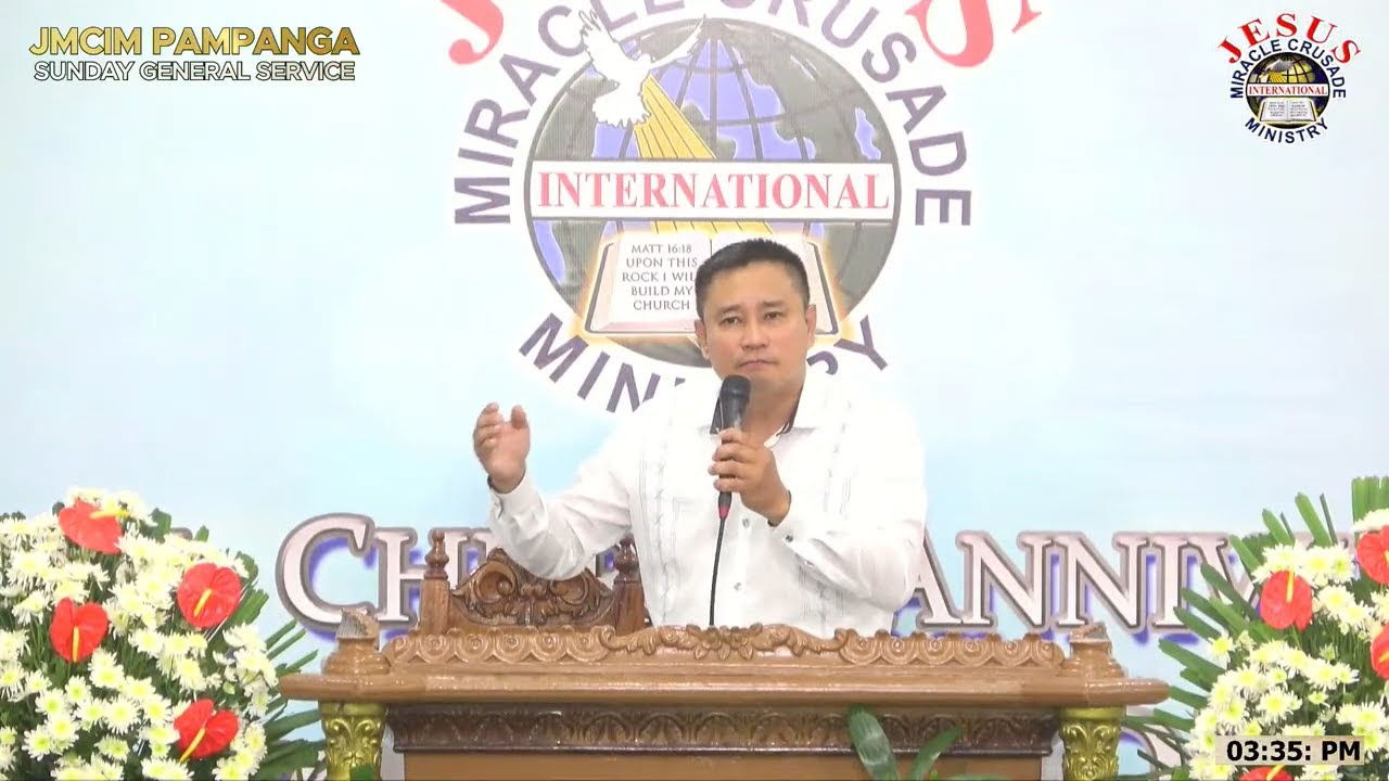 JMCIM Preaching: By Beloved Preacher Romeo Jose Jr.