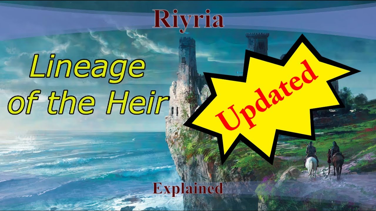 Lineage of the Empire (Updated)