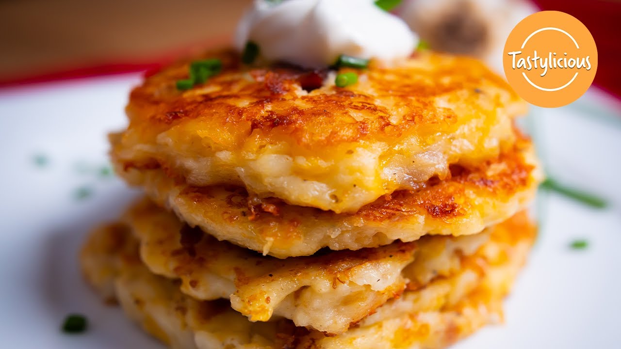 Delicious Homemade Potato Pancakes | Easy Recipe Using Mashed Potatoes