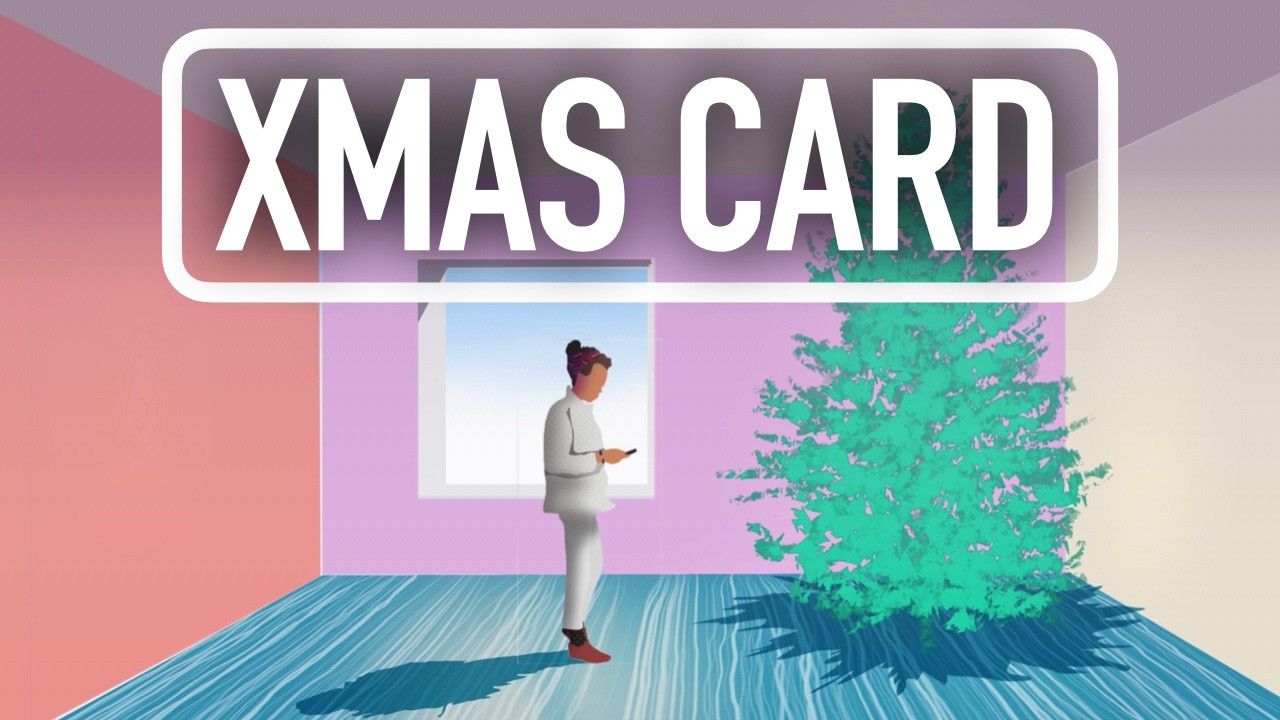 How to Draw a Christmas Room on iPad (Step-by-Step)