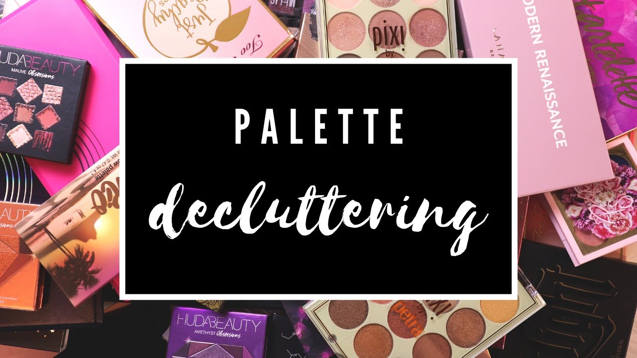 REGALO METÀ DELLE MIE PALETTE 💪🏻 | EYESHADOW PALETTE DECLUTTER | About Beauty