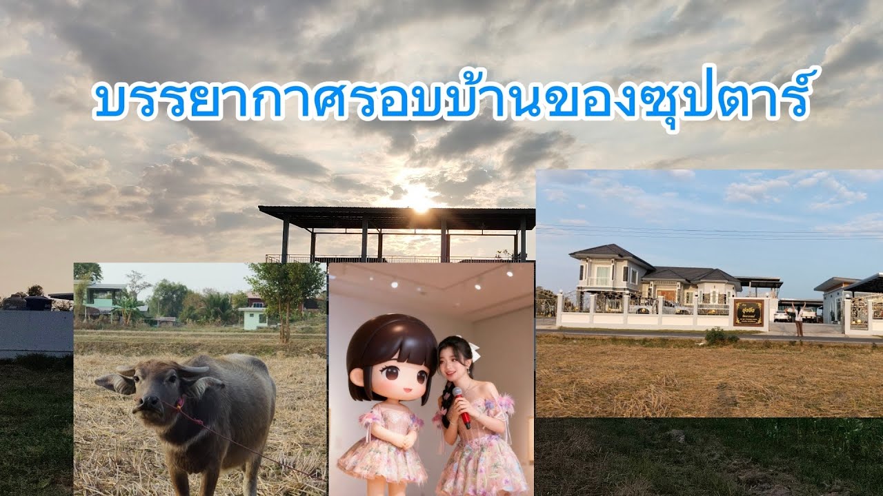 เช้านี้อากาศเย็นๆที่บ้านอุ๋งอิ๋ง