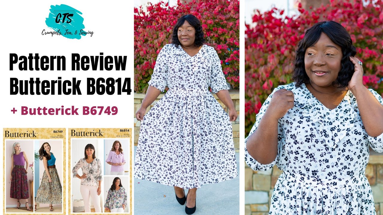 New Sewing Makes | Pattern Reviews Butterick B6814, Butterick B6749
