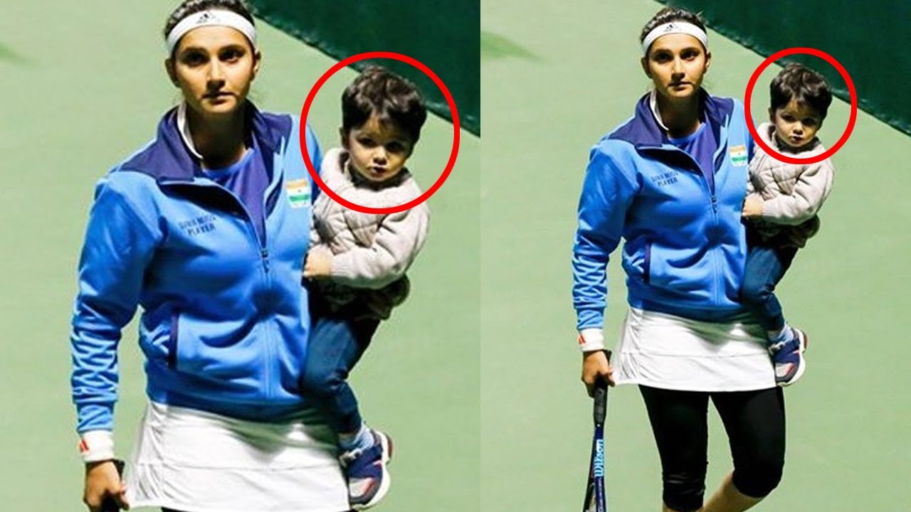 Sania Mirza Adorable Moment with Son Izhaan Mirza Malik | Filmi Frame