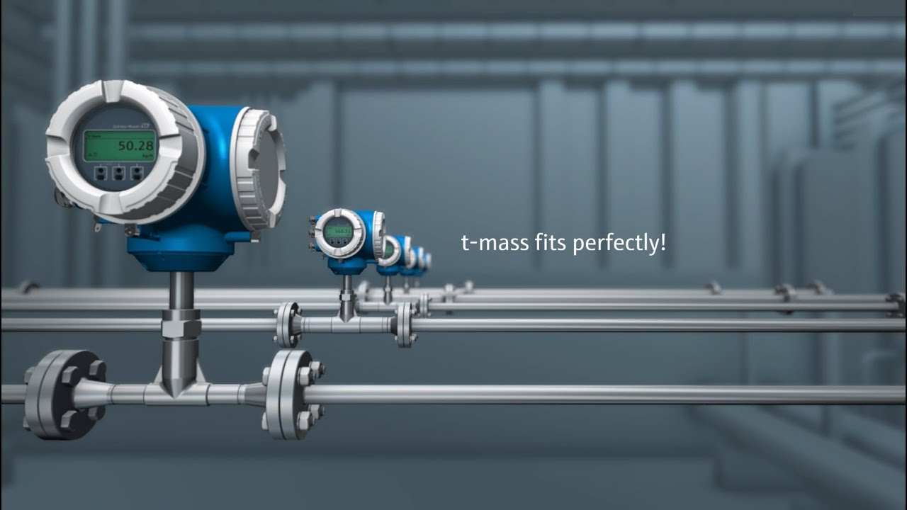 Proline t-mass F/I 300/500 – The thermal mass flowmeter with a keen sense for utility gases