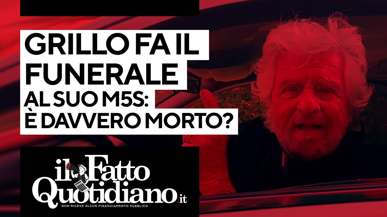 Grillo celebra il funerale del M5s: il movimento è davvero morto?