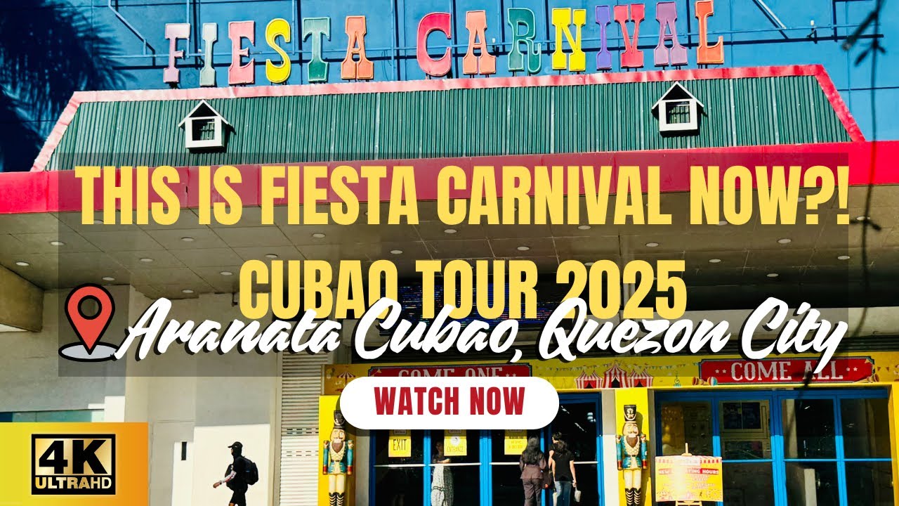 Fiesta Carnival Cubao Walking Tour | Quezon City, Philippines 🇵🇭