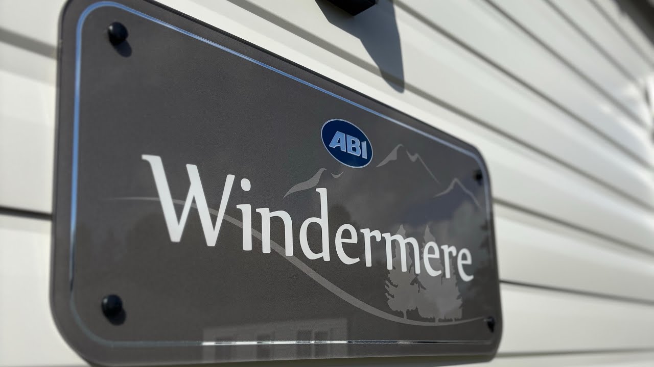 Tour the 2025 ABI Windermere 13ft x 40ft 2 Bedroom - Springwood Holiday Park Kelso