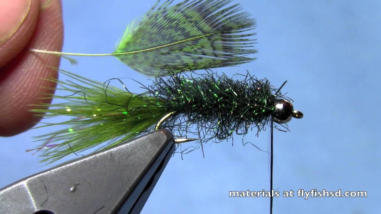 Fly Tying with Hans- Tungsten Mini Leech
