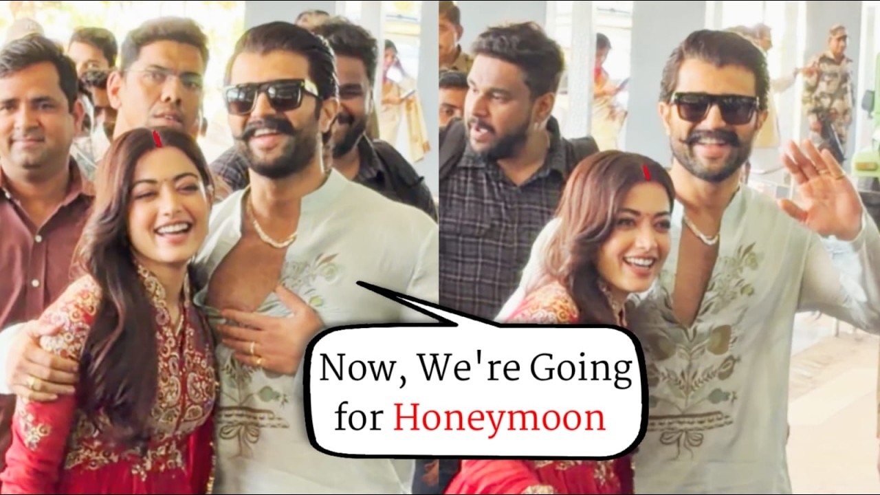 Vijay - Rashmika Cutest Moments after Marriage in Rajasthan, Wedding Video