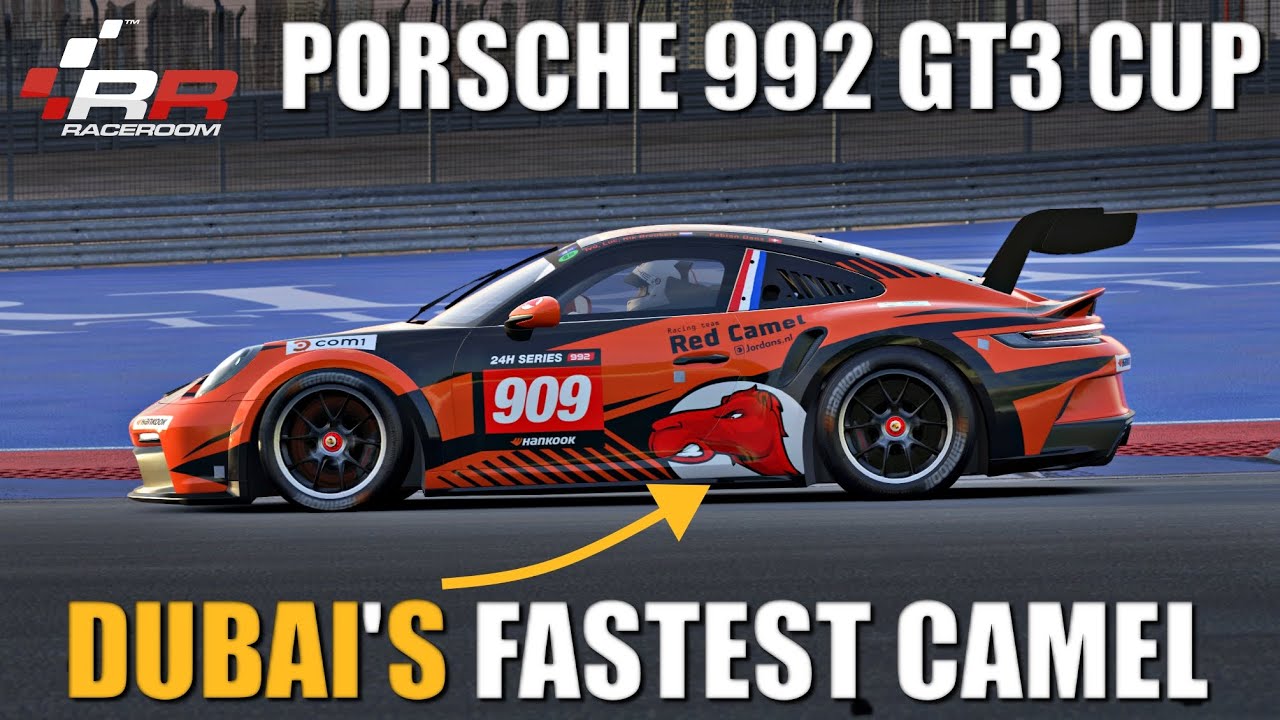 Porsche 911 GT3 Cup (992) X DUBAI | RaceRoom HOTLAP - 2.00.883