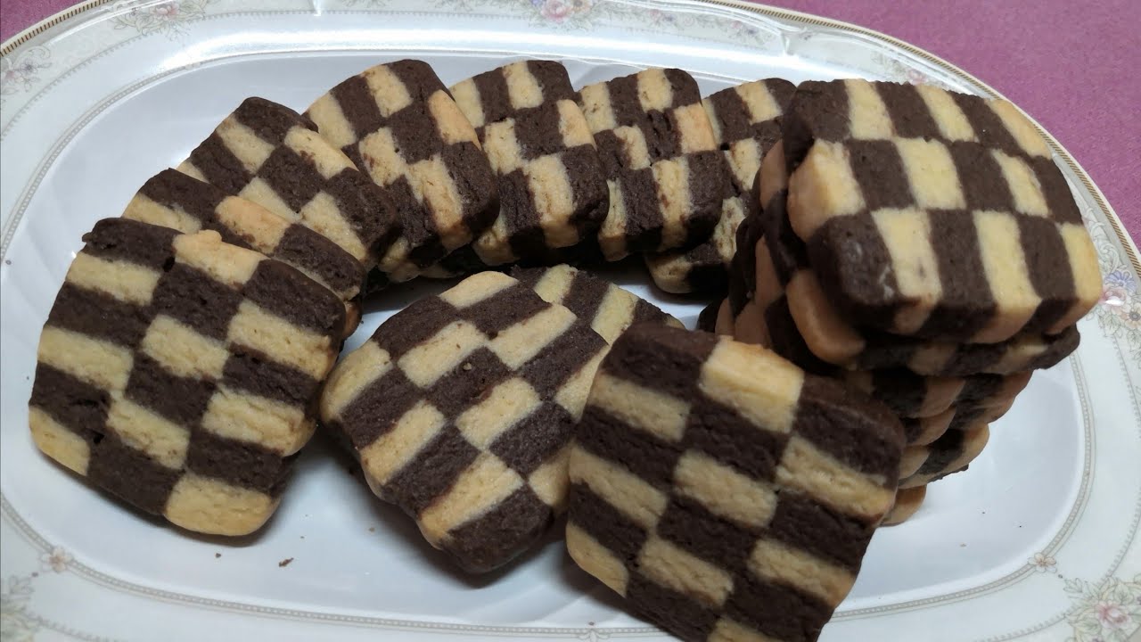 بسكويت الشطرنج، طعمه خطييير ولذيذ جدا، فرحي اولادك وابهري ضيوفك باحلي بسكويت❤️❤️👌