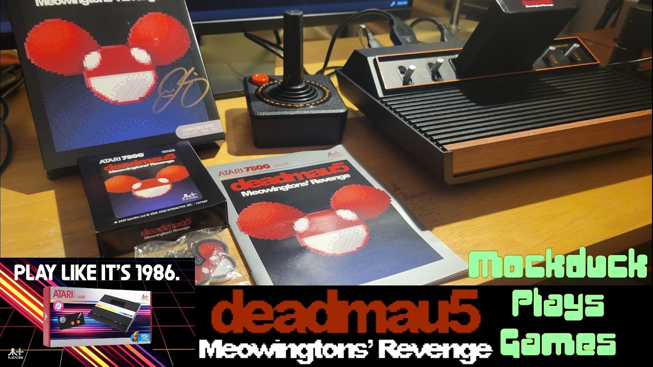 deadmau5 Meowingtons Revenge - Atari 2600+/7800+ - Mockduck Plays Games