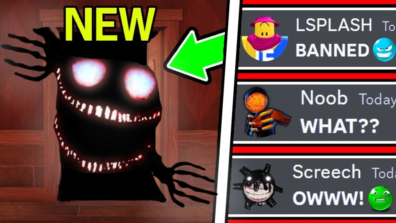 Doors react to UPDATED JUMPSCARES...