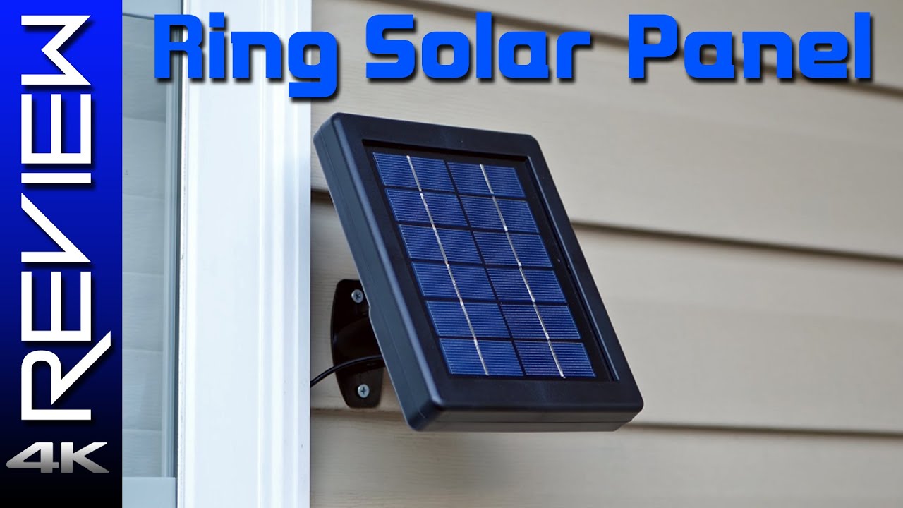 Ring Solar Panel Review / Stick Up Cam Update