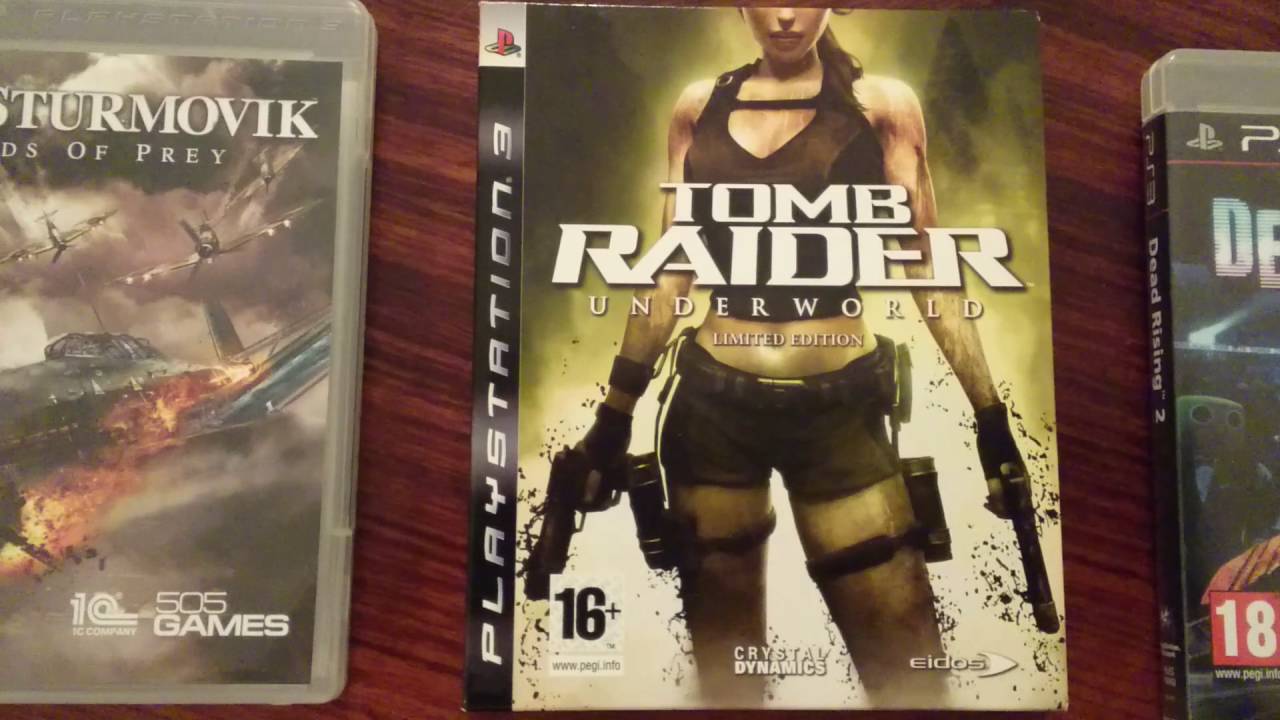 Η συλλογή μου παιχνιδιών PS3 και PS4