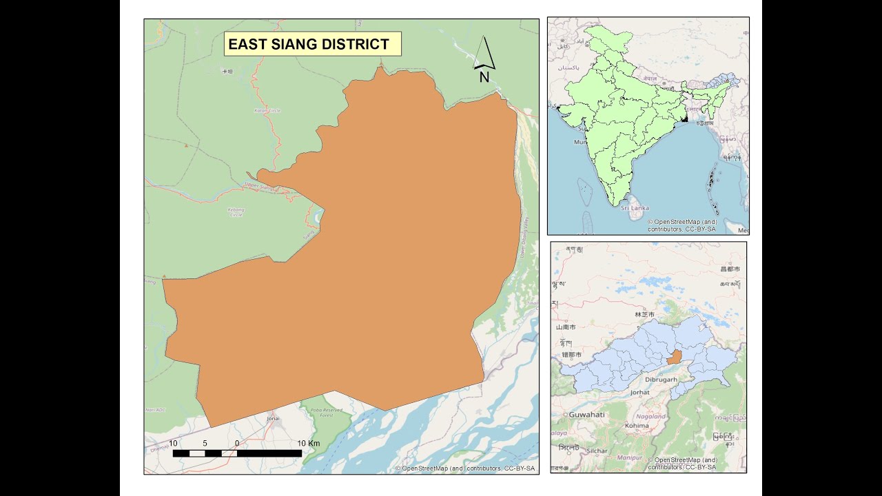 East Siang district | Circle | Arunachal Pradesh #EastSiang #Pasighat #Mebo #Ruksin #SilleOyan