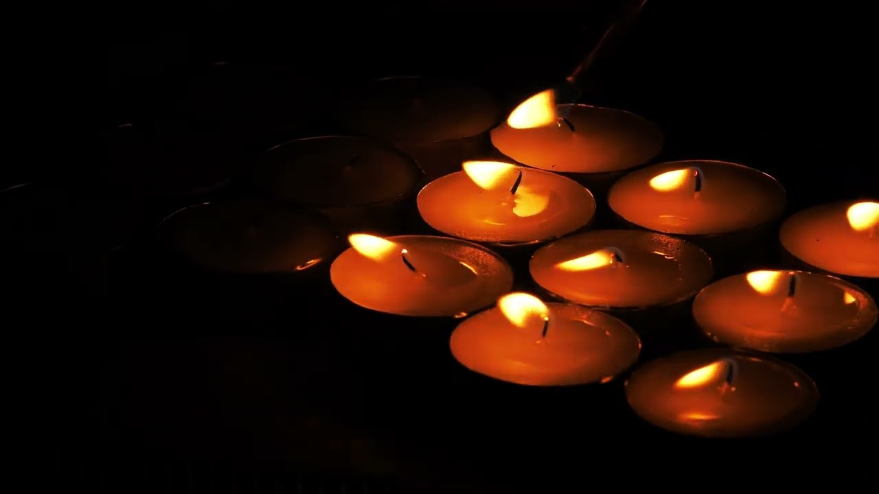 8 Minute Candle Light Ambience | Relaxing Background for Sleep & Focus