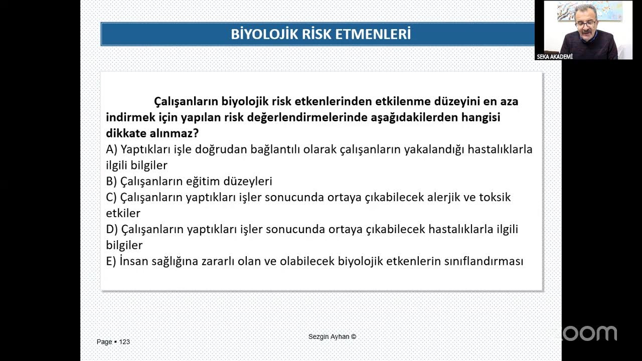 SEKA AKADEMİ İSG SINAV KAMPI 2025 ARALIK 8.GÜN ORTAK