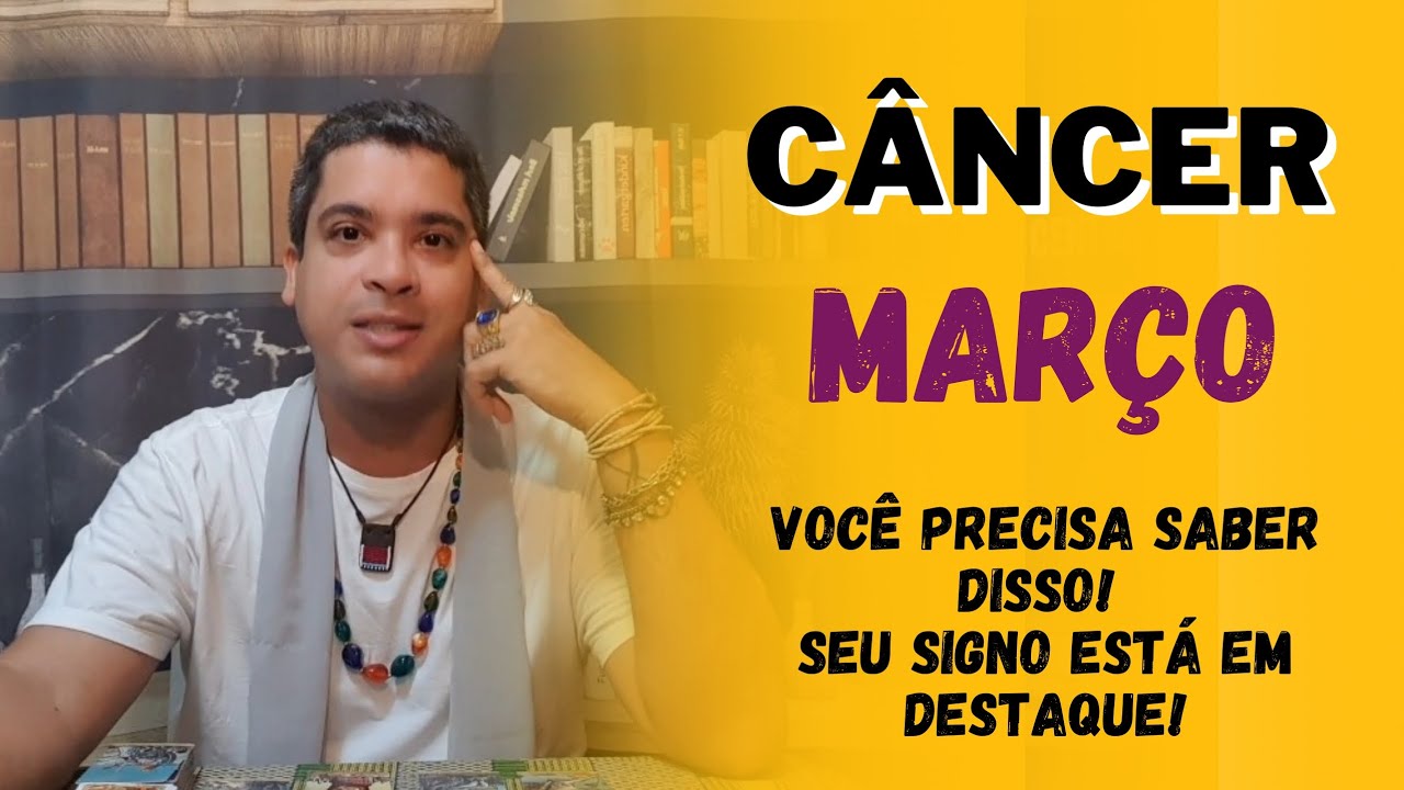 CÂNCER, VEJA AGORA!!