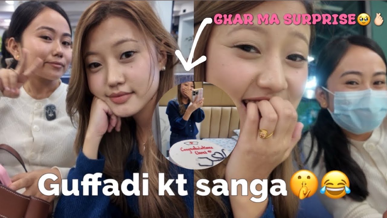 DANGER XA HAI MERO SATHY CHAI😢 FLIGHT DELAY|| GHAR MA PANI SURPRISE🥰🫰🏻❤️